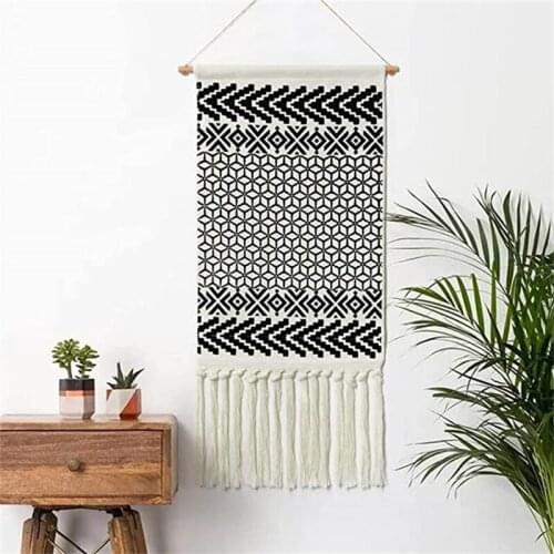 Nordic Hanging Tapestry Fabric Home Decoration Accessories Watt-hour Meter Box Cover Dormitory Hotel Wall Hanging Blanket Decor