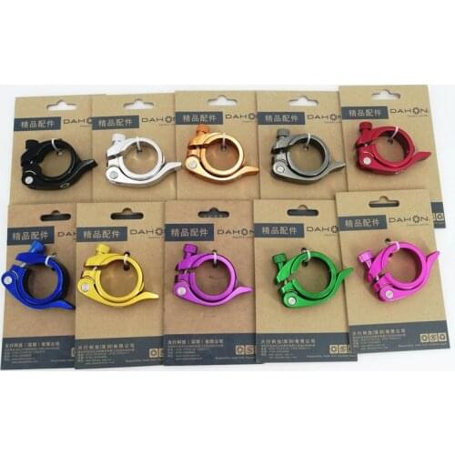 BMX Folding Bike Seatposts Clamps 41mm 40mm BYA412 Sp8 Bicycle Seat Post Clamp Da-hon Cycling Bicycle Parts