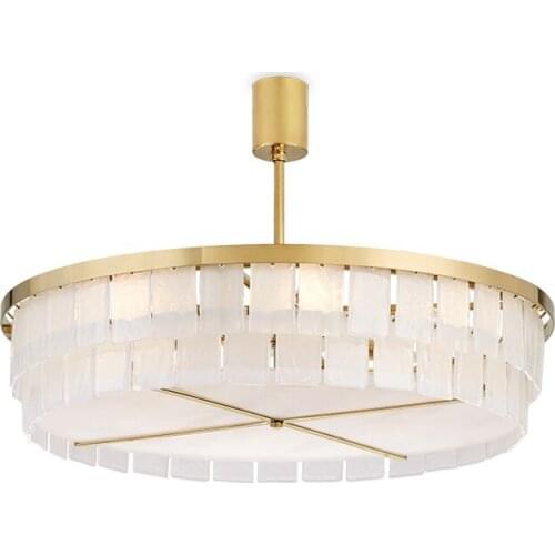 Modern chandelier Nordic American metal glass model room living room dining room bedroom lamps