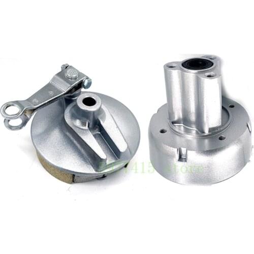 Rear Wheel Hub and Drum Brake Pads For Monkey Bike Z50 Z50R Z50A Z50J Z50JZ Z50GZ 8inch Wheel Rim