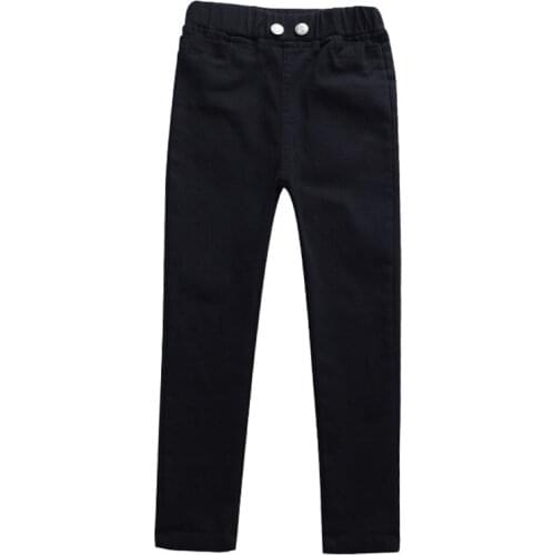 Skinny Slim Girls Pant Black Causal Kids Long Pant for Girl 2020 New Spring Fall Toddler Teens Children Leggings Trousers
