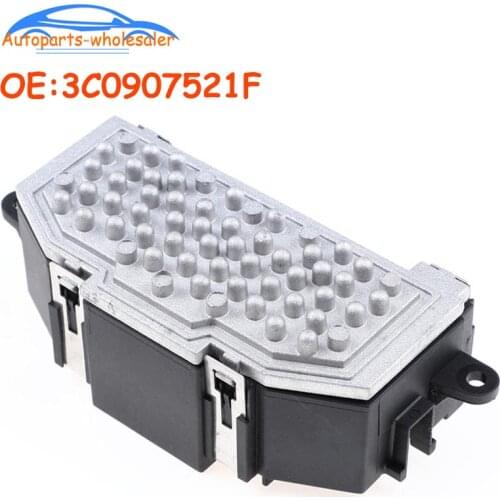 3C0907521F A/C For AUDI A3 Q3 Q7 TT 2003-2014 for VW Golf Jetta Passat 2005-2012 A/C Heater Blower Fan Resistor Speed Controller