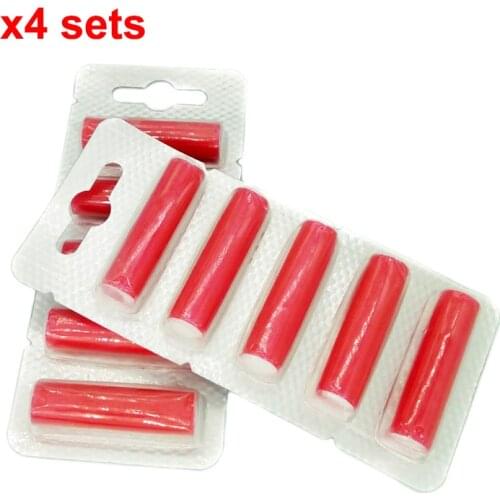 4Sets /20Pcs Vacuum Cleaner Bags Red Air Freshener Perfume Scented Fragrance Sticks Suitable for all dust bag vacuum cleaners
