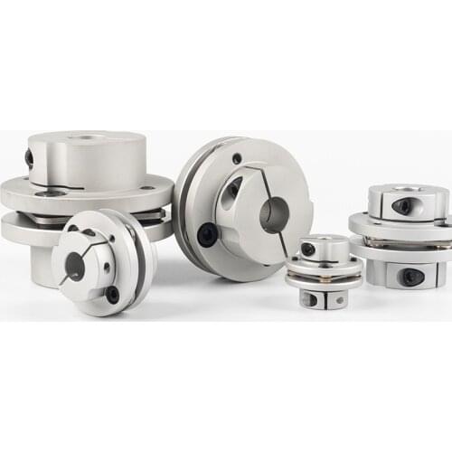 5mm/6mm/6.35mm/7mm/8mm/9mm/10mm Stepped Single Disc Flange Coupling Coupler Flexible Servo Motor Connector Sleeve D34