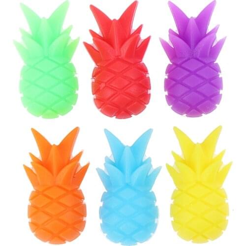 6pcs Wine Glass Marker Charms Drinking Buddy Cup Identification Cup Identifier Cup Label Tag Sign Mark Silicone Party