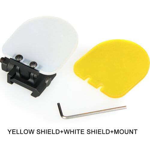 PPT Tactical hunting scope accessories Folding Scope Cover Strong Protector 2 Spare Lens 20mm rail GZ33-0073