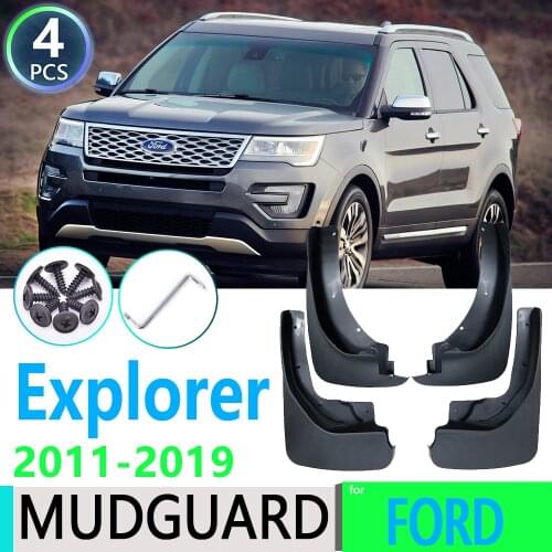 For Ford Explorer 2011~2019 U502 MK5 Car Fender Mudguard Mud Flaps Guard Splash Flap Car Accessories