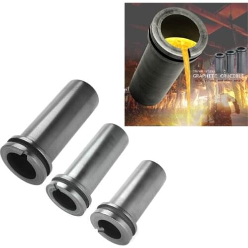 Foundry Clay Graphite Crucible Cup HighTemperature Graphite Crucible Casting Cup X4YA
