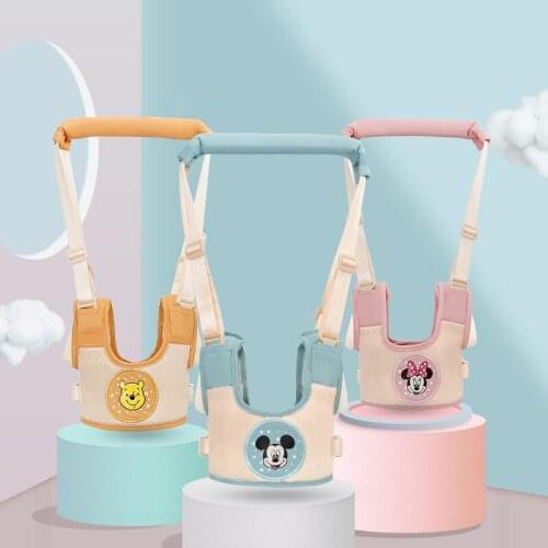 Disney Baby Walker Toddler Harness Assistant backpack Leashes for Kids Strap Learning Walking Baby Belt Child Leash 0-24 months