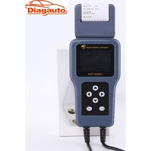 Brand new 2019 Automobile and motorcycle vehicle battery tester MST-8000 12V & 24V vehicle charging system test tool