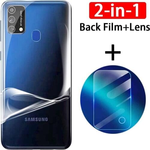 2in1 Back Hydrogel Film On for Samsung Galaxy M21s F415F M21 A21s A217F A21 S A 21s M 21 S Camera Protector Not Protective Glass