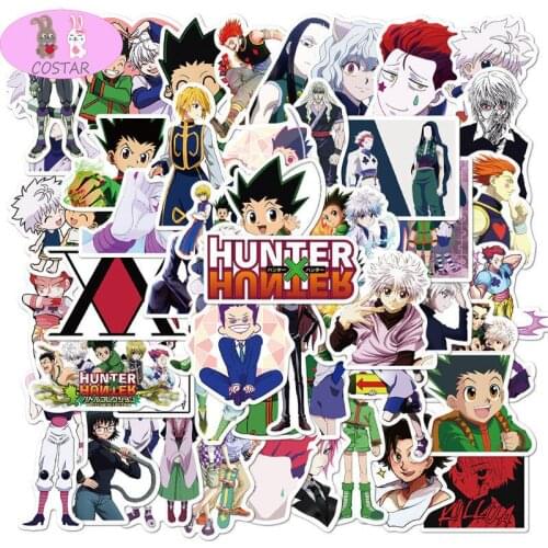 COSTAR 50 PCS HunterX Hunter Graffiti Stickers Water Cup Luggage Laptop Helmet Waterproof Stickers