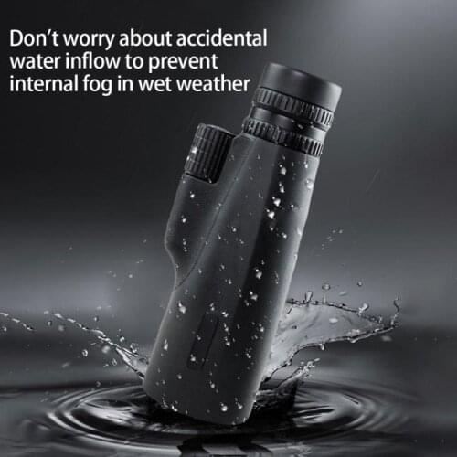 10-30x50 Monocular Telescope Prism Big Eyepiece Lens High Zoom Spotting Telescop For Hunting Camping Tourism Rainproof Scope
