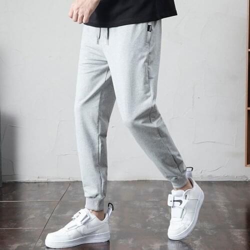 Mens Sport Pants Joggers Sweatpants Men Clothes Casual Harem Pants for Men Streetwear Track Running Trousers Oversize