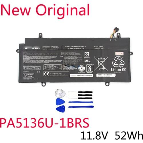 New PA5136U-1BRS Laptop Battery For Toshiba Portege Z30 Z30-A Z30-AK04S Z30-A1301 Z30-B K10M Z30-C PA5136U 14.8V 52WH