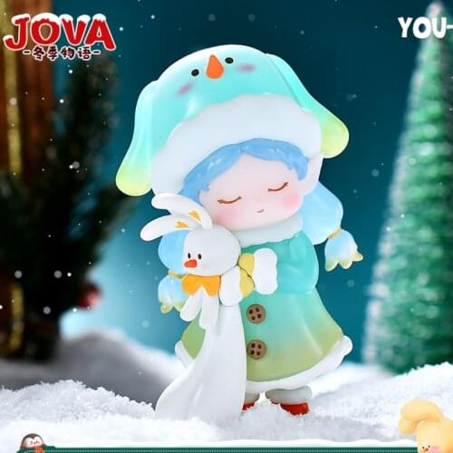 Original JOVA Winter Story Series Blind Box Toy Figurine Random One Cute Anime Character Gift Free Shipping Surprise Box