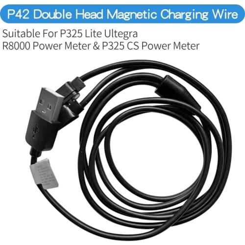 Original P42 Dual-Head Magnetic Charging Cable Compatible Ultegra R8000 Magene P325 Lite Dual-Side Crank Power Meter For P325 CS