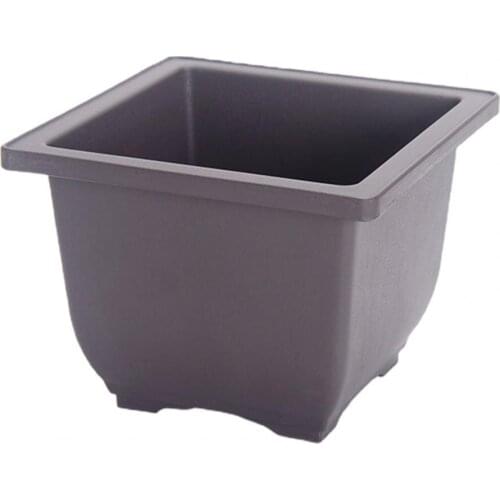 Plastic Flower Pot Hard to Break Thickened Small Reusable Planting Pot for Garden