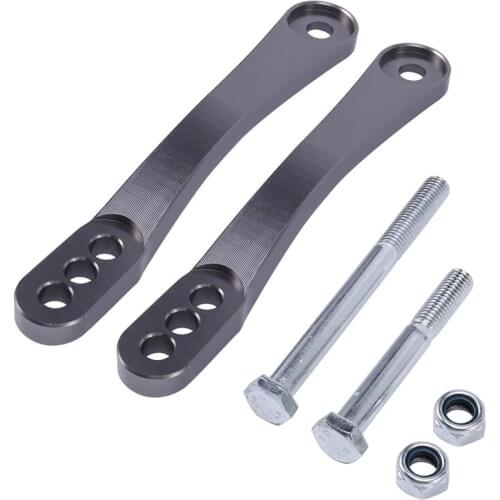 Rear Arm Suspension Cushion Connecting Linkage Drop Link Lowering Kit for KAWASAKI Ninja ZX14R ZX-14R ZZR1400 2006-2020