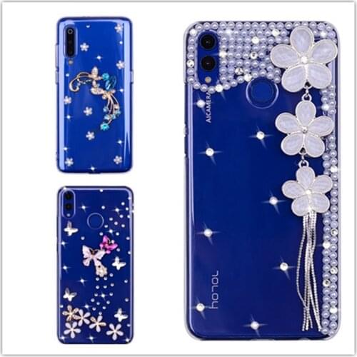 Crystal Cover For Samsung Galaxy A30 A50 A80 A20E A60 A90 J2 J7 Prime S6 S7 Edge S8 S9 Plus A3 A5 A7 2017 A2 Core diamond Case