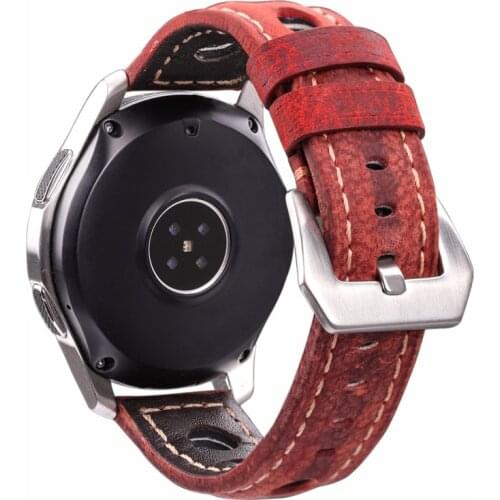 4 Color Cowhide Strap Bracelet 20mm 22mm 24mm Women Men Genine Leather Watchband With Pin Buckle Handmade Watch Band Belt
