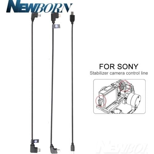 For Sony A6500 A6300 A9 A7 A7R A7M3 to ZHIYUN Crane Plus/2/M Handheld Stabilizer Gimbal Accessories Connection Control Cables