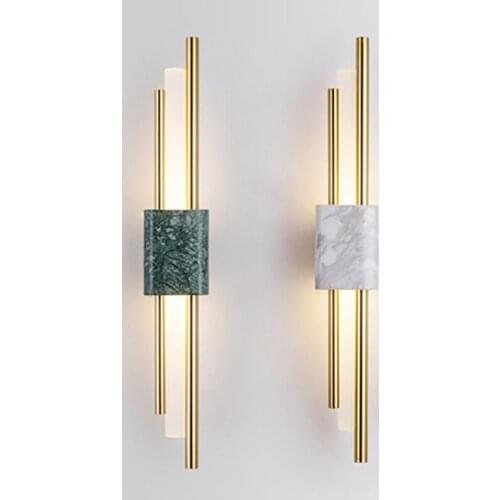 Modern high transparency acrylic rod wall lamp high quality hardware wall lamp for Aisle background living room Foyer Bedroom
