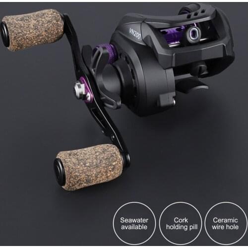 Universal Alloy Low Profile Baitcasting Fishing Reel Strong Brake Anti-Tangle Sea Rod Lure Baitcasting Fishing Reel Accessories