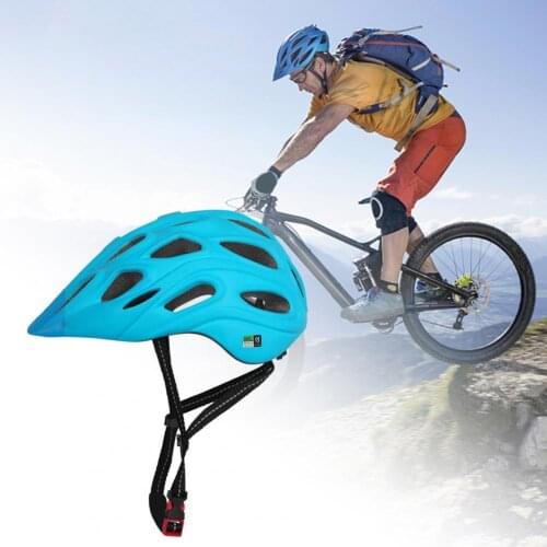 Cycling Helmet Bicycle Helmet In-Mold Ultralight Cycling Safety Helmet with Ventilation Holes Road Mountain Helmets Safety Caps