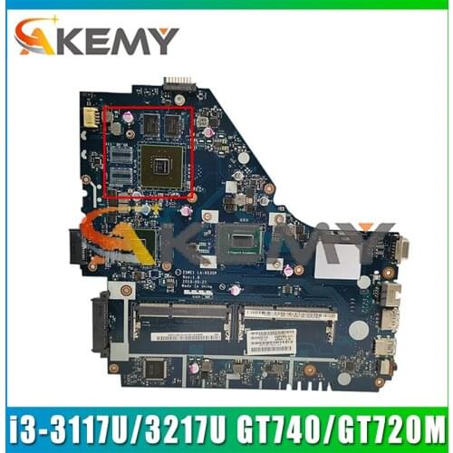 Z5WE1 LA-9535P Mainboard For ACER Aspire E1-570 E1-570G Laptop Motherboard W/ i3-3117U/3217U GT740/GT720M GPU 100% Fully Tested