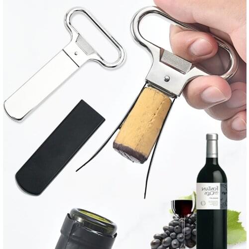 1Pc Creative Handheld Labor-saving Wine Bottle Opener Type Bottle Pumps Corkscrew Cork Out Wine Opener Tool Dropshipping