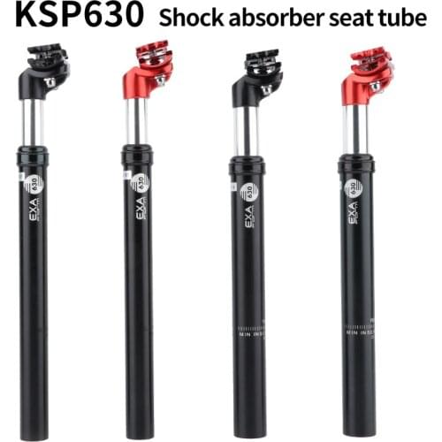 Bicycle Shock Absorber Seatpost 27.2 31.6 350MM Mountain Bike Hydraulic Seat Tube Aluminium Alloy Electric Vehicle Seat Post