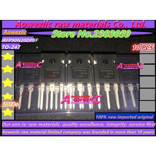 Aoweziic 2018+ 100% new imported original IRFP90N20DPBF IRFP90N20D IRFP90N20 FP90N20D TO247 field effect three pole 200V 94A