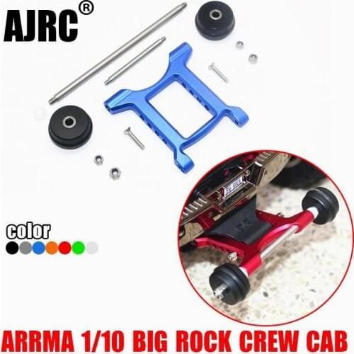 ARRMA 1/10 BIG ROCK CREW-AR10271 aluminum alloy porous position angle adjustable rear anti-rolling wheel Fifth wheel -AR320403