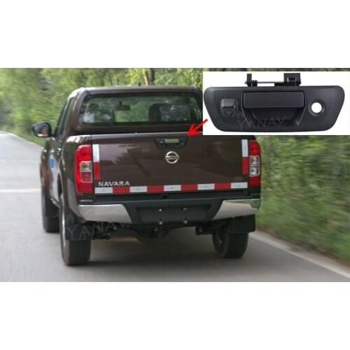 Car camera For Nissan Navara(D23 NP300)2012-2018 Car rear view camera Trunk handle camera Night Vision Waterproof high quality