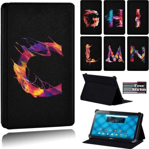Cool Letters Flip Tablet Case Fit Acer Iconia A3-A10/Acer Iconia One 10 B3-A10/B3-A20/Acer Iconia One 10 B3-A30/B3-A40/B3-A50