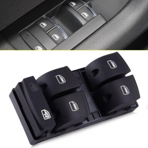 CITALL Driver Side Electric Master Window Control Switch 4F0959851F Fit for Audi A3 A6 Quattro Q7 2007 2008 LHD only