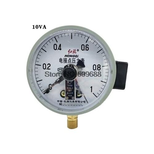 YX-150 Electric Contact Pressure Gauge Electric Contact Vacuum Gauge Negative Pressure Gauge YX150 1.6 0.1 Mpa Hand Tool Parts