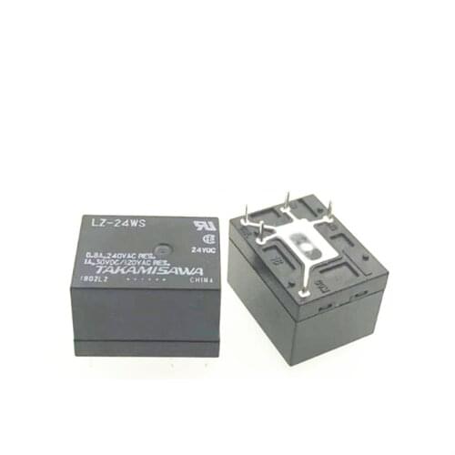 HOT NEW 24V relay LZ-24WB LZ 24WB LZ24WB 24VDC DC24V 24V 5PIN