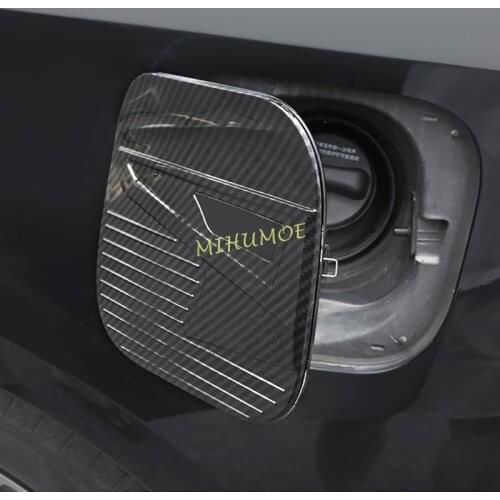 Carbon Fiber Fuel Tank Cap Cover Trims For 2019-2021 Nissan Altima Accessories