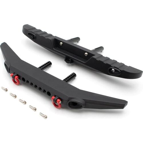KYX Racing Nylon Front & Rear Bumper Set for 1/10 RC Crawler Car Traxxas TRX-4 TRX4