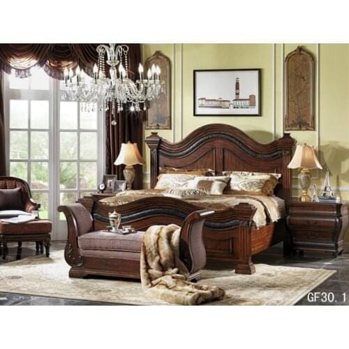 America style bedroom furniture king bed Мебель для спальни в стиле америки GF30.1