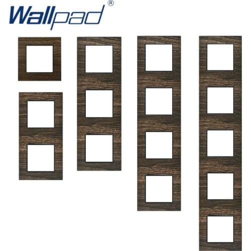 Wallpad Metal Wood Panel Aluminium Material Wood Design Frame Hotel Frame Only