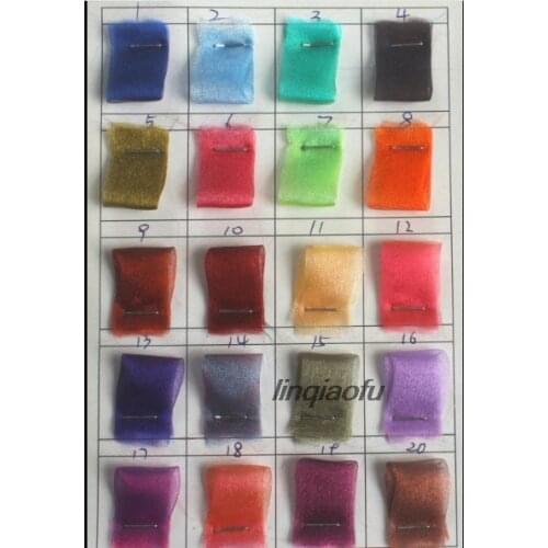 Soft decorative yarn polyester gauze clothing fabric Fantasy yarn color yarn fabric
