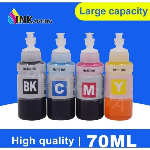 70ml Bottle Refill Ink Kit Compatible Ink for Epson Printer L100 L110 L132 L200 L210 L222 L300 L362 L366 L550 L555 L566