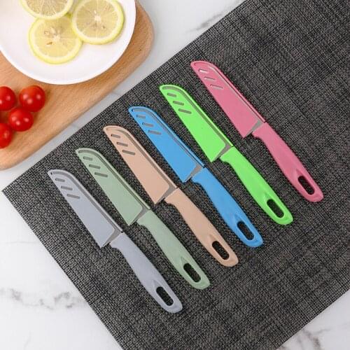 Stainless steel fruit knife home fruit peeler kitchen portable peeler cut melon knife peeling melon fruit knife