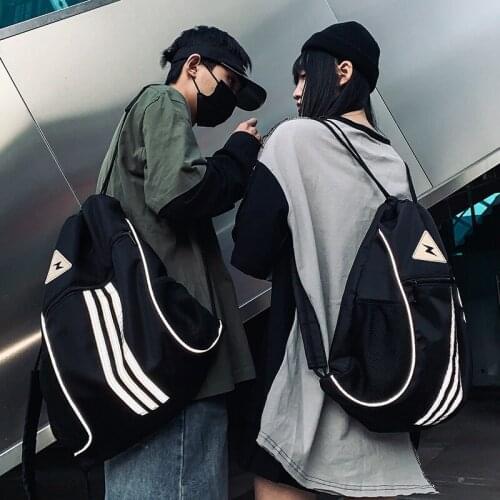 Men Women Gym Bag Drawstring High Capacity Backpack Outdoor Sports Training Cycling Storage Bag Multipurpose Yoga Bag