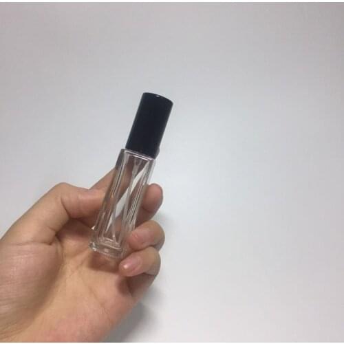 10X10ml glass Refillable Portable sample perfume bottles Travel Spray Atomizer Empty perfume bottle mini sample container