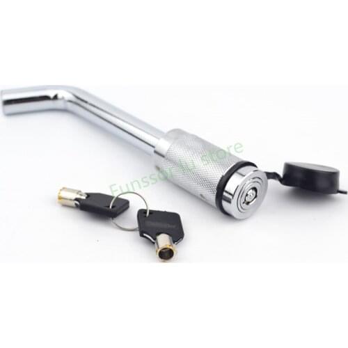 Heavy duty receiver lock, trailer arm lock, yachts RV ATV UTV Bayonet Lock,with elbow, trailer accessories