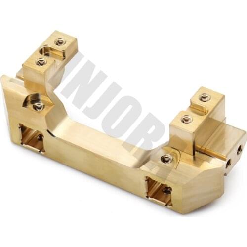 1PCS Metal Copper Front Servo Stand Mount for 1/10 RC Crawler Car Traxxas TRX-4 TRX4